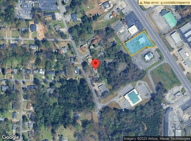  1484 Forestdale Blvd, Birmingham, AL Parcel Map