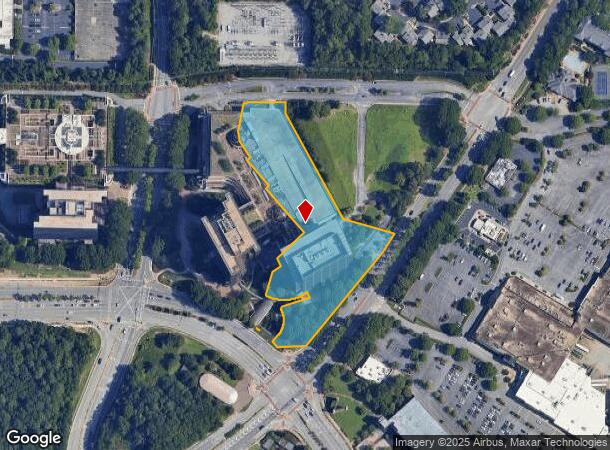  1200 Abernathy Rd, Atlanta, GA Parcel Map