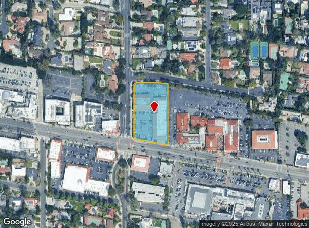  17257 Ventura Blvd, Encino, CA Parcel Map