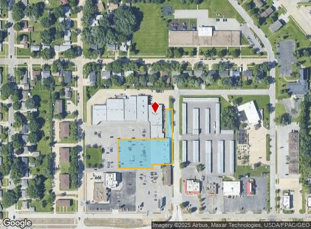 6322 University Ave, Cedar Falls, IA Parcel Map