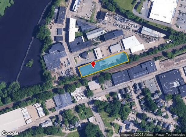  97 Webster St, Worcester, MA Parcel Map