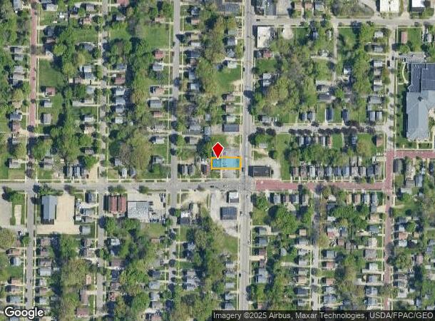  1164 Grant St, Akron, OH Parcel Map