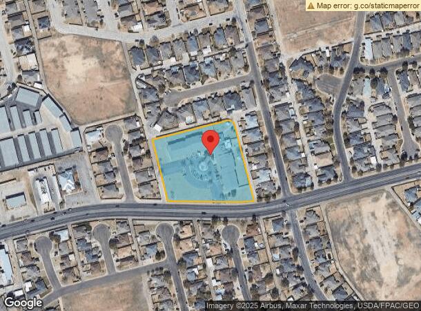  3939 E 52Nd St, Odessa, TX Parcel Map