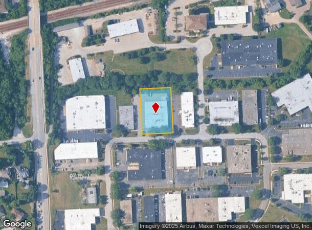  1980 University Ln, Lisle, IL Parcel Map