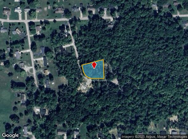 218 Kings Way Ct, Bedford, IN Parcel Map