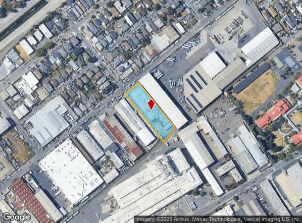  1002 77Th Ave, Oakland, CA Parcel Map