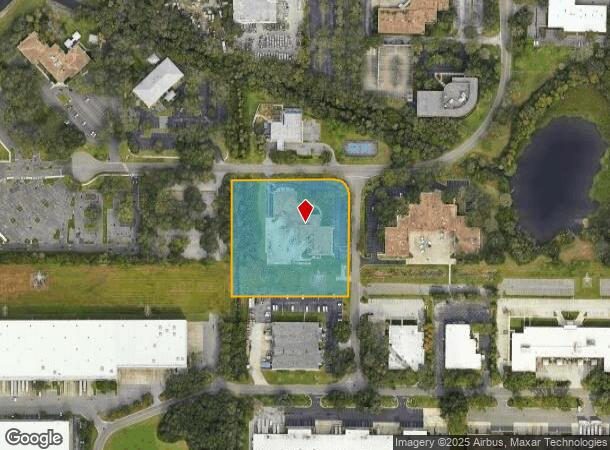 3829 Coconut Palm Dr, Tampa, FL Parcel Map