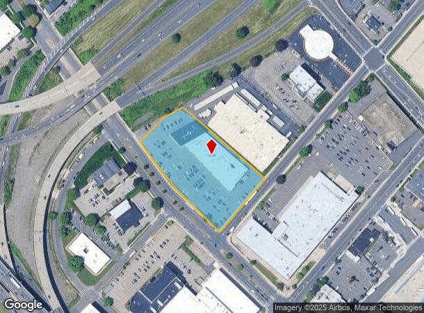  1985 Main St, Springfield, MA Parcel Map