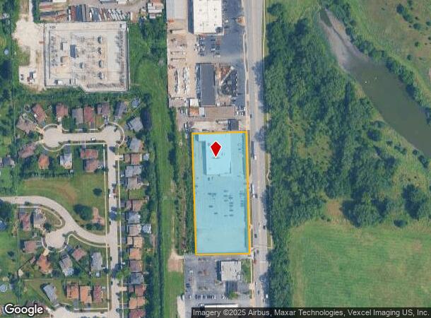 11340 S Cicero Ave, Alsip, IL Parcel Map