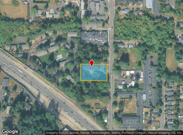 11157 Sw Hall Blvd, Portland, OR Parcel Map