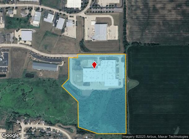 401 E Morrissy Dr, Elkhorn, WI Parcel Map