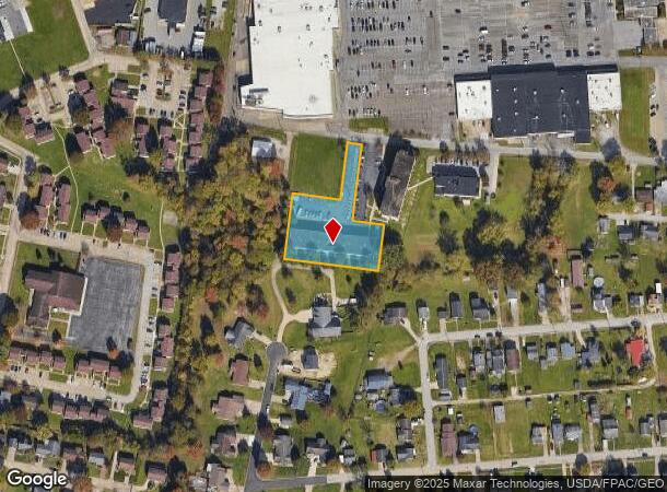  Unity Pl, Parkersburg, WV Parcel Map