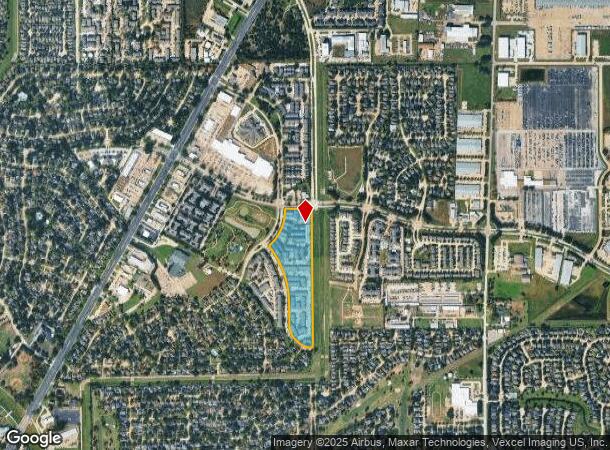  8440 Easton Commons Dr, Houston, TX Parcel Map