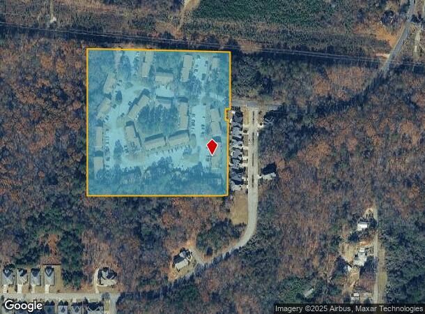  1436 Nocoseka Trl, Anniston, AL Parcel Map