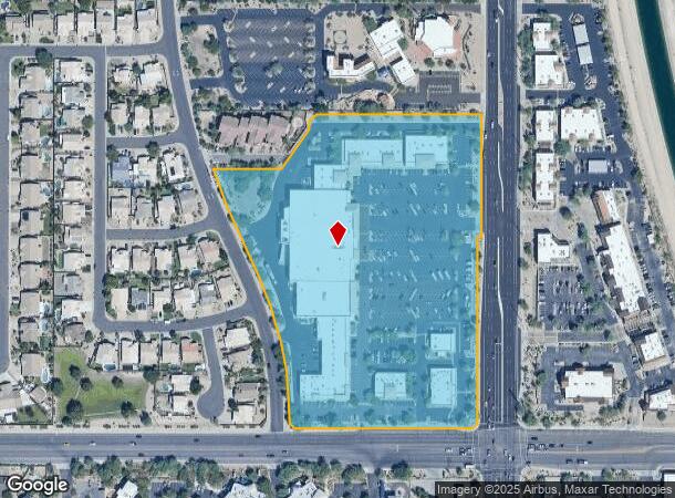  2836 N Power Rd, Mesa, AZ Parcel Map