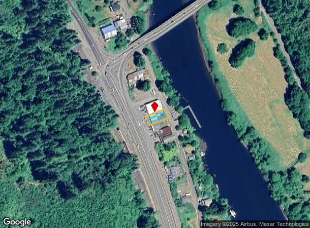 10786 Highway 126, Mapleton, OR Parcel Map