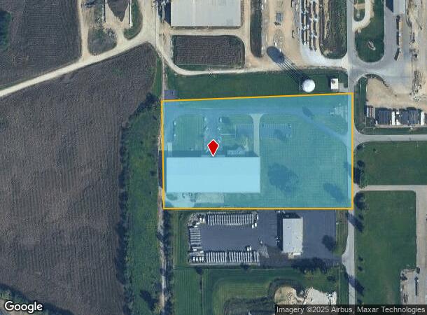 511 N Range Line Rd, Morristown, IN Parcel Map