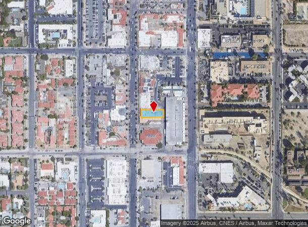 262 S Palm Canyon Dr, Palm Springs, CA Parcel Map