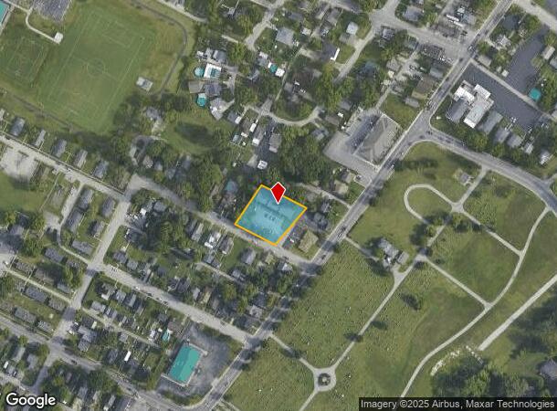  1316 Roosevelt Ave, New Albany, IN Parcel Map