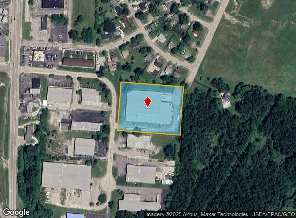 1790 Dalton Dr, New Carlisle, OH Parcel Map