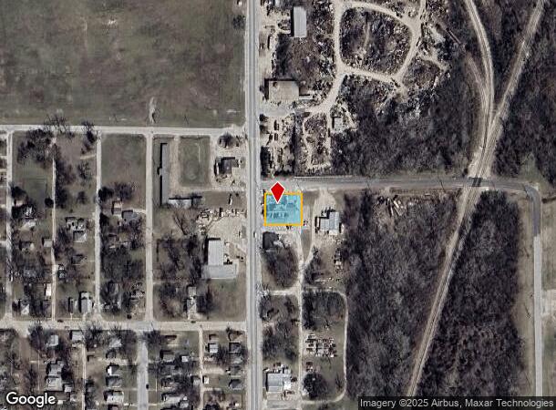 1116 N Santa Fe Ave, Chanute, KS Parcel Map