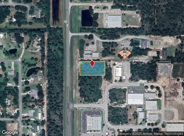 3121 Oxbow Cir, Cocoa, FL Parcel Map
