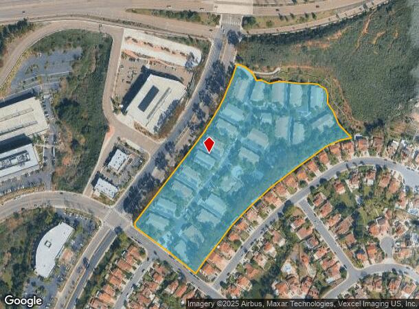 10902 Evening Creek Dr E, San Diego, CA Parcel Map