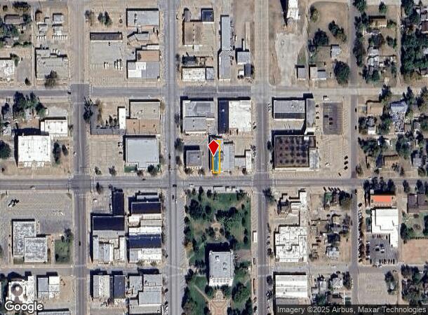 1912 Broadway Ave, Great Bend, KS Parcel Map