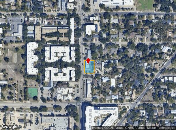 7718 Broadway, San Antonio, TX Parcel Map