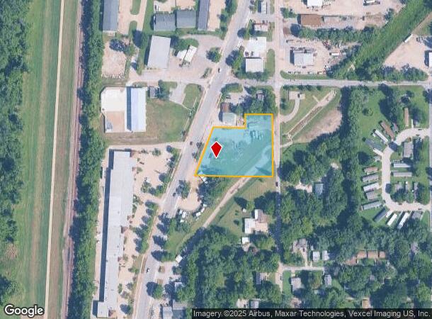 740 N 2Nd St, Lawrence, KS Parcel Map