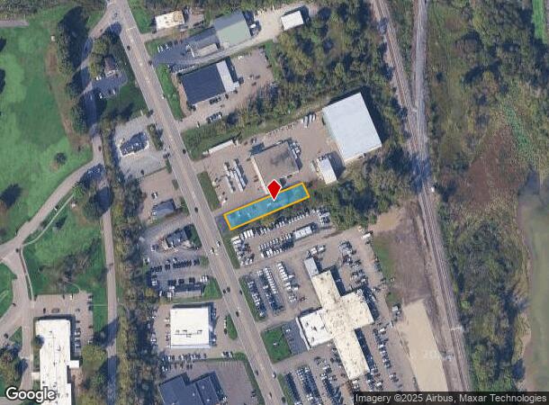 2490 Corning Rd, Elmira, NY Parcel Map