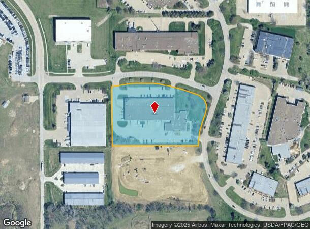 3400 109Th St, Urbandale, IA Parcel Map