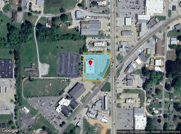 135 Highway 15 N, Pontotoc, MS Parcel Map