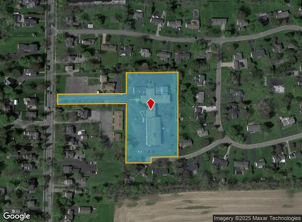  243 S Main St, Albion, NY Parcel Map