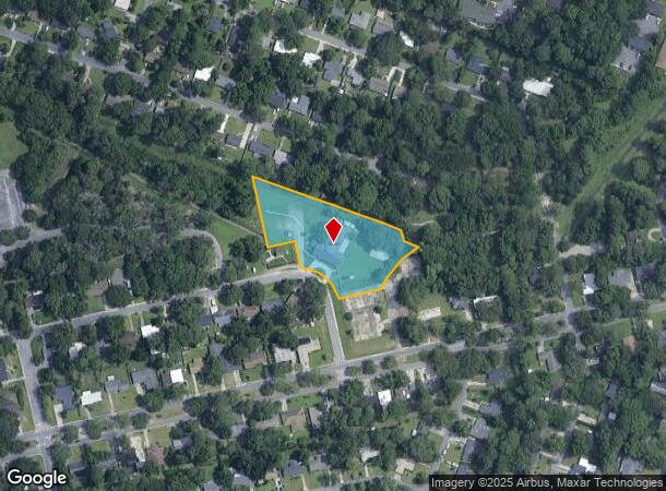 302 Briarcliff Cir, Savannah, GA Parcel Map