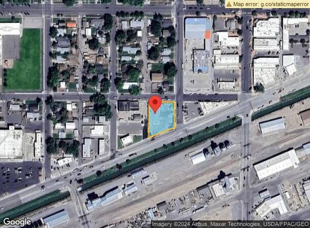  206 S Absaroka St, Powell, WY Parcel Map