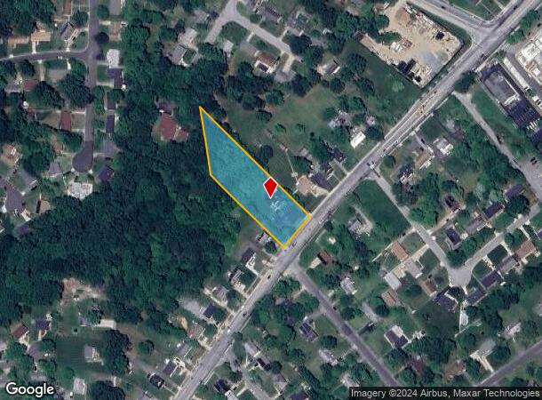  6613 Allentown Rd, Temple Hills, MD Parcel Map