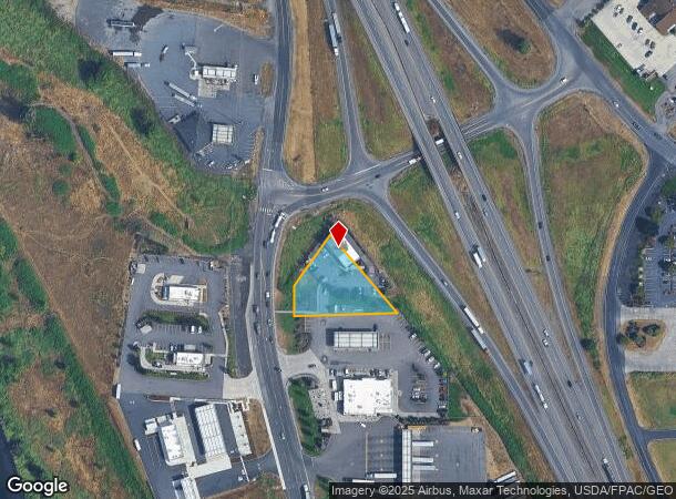  1290 Rush Rd, Chehalis, WA Parcel Map