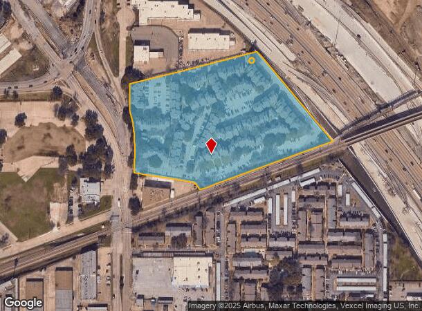 10928 Audelia Rd, Dallas, TX Parcel Map