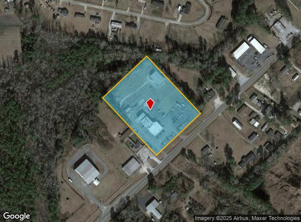  3598 James B White Hwy S, Whiteville, NC Parcel Map