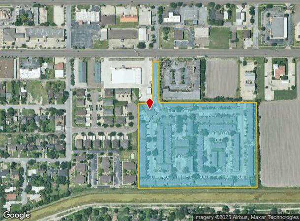 1902 E Tyler Ave, Harlingen, TX Parcel Map