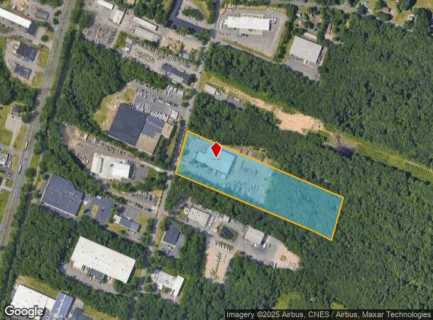 636 Nutmeg Rd N, South Windsor, CT Parcel Map