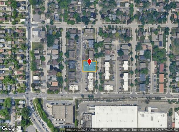  1822 Hayes St Ne, Minneapolis, MN Parcel Map