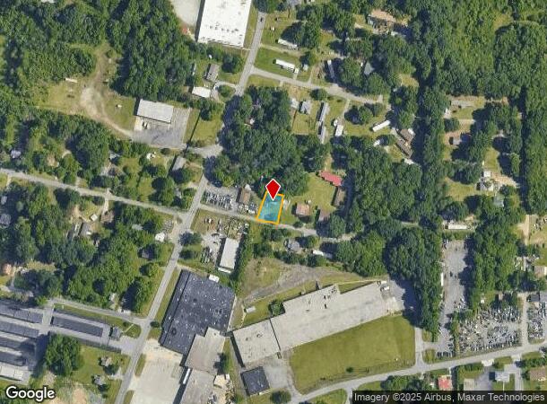  3664 Boles Ave, High Point, NC Parcel Map