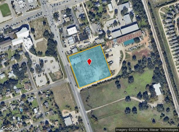  1804 N Bell Blvd, Cedar Park, TX Parcel Map