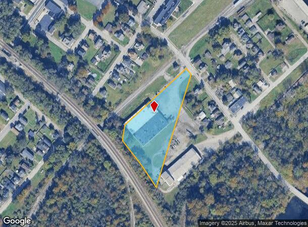 202 E Cherry St, New Castle, PA Parcel Map