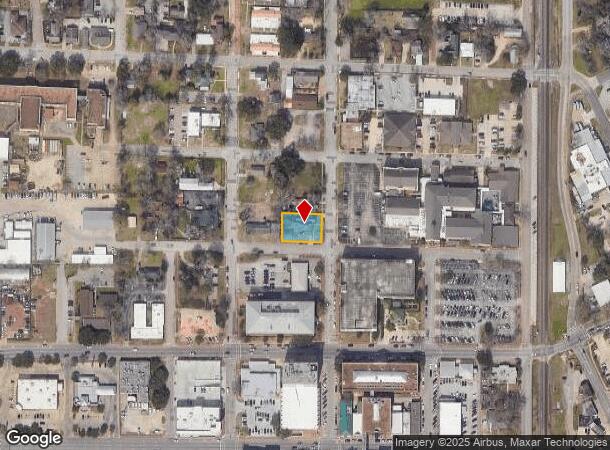  603 N Thompson St, Conroe, TX Parcel Map