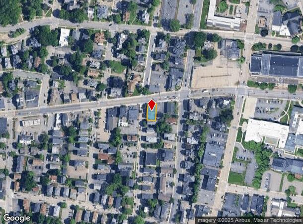  55 Highland St, Worcester, MA Parcel Map