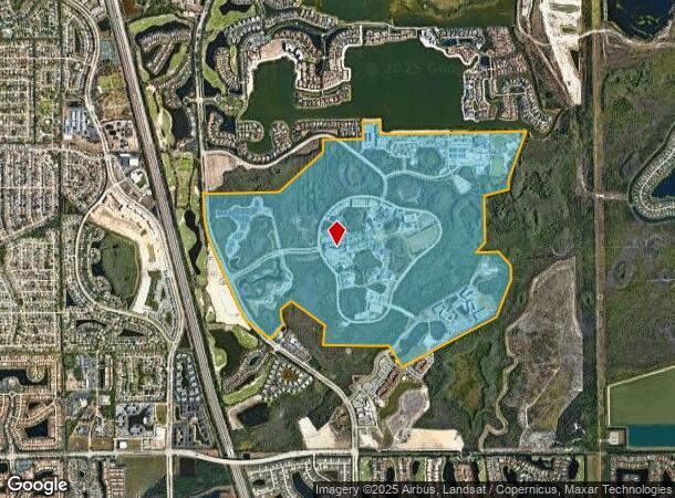 10501 Fgcu Blvd S, Fort Myers, FL Parcel Map
