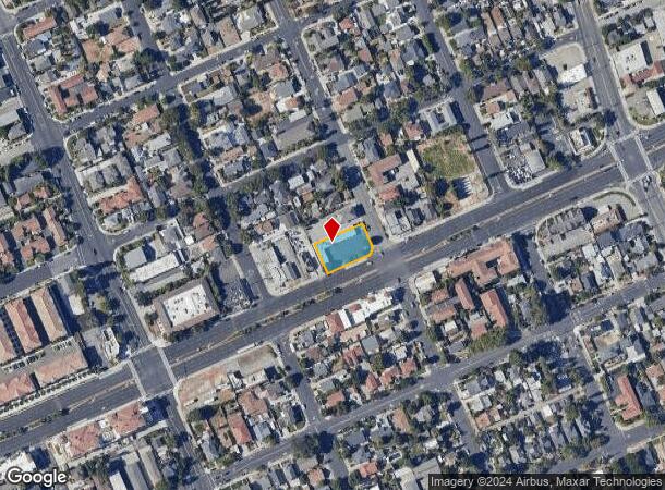  1111 El Camino Real, Santa Clara, CA Parcel Map